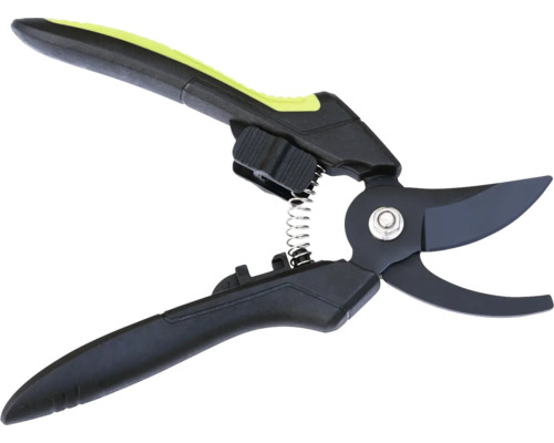 Záhradné nožnice s pružinou a rukoväťou