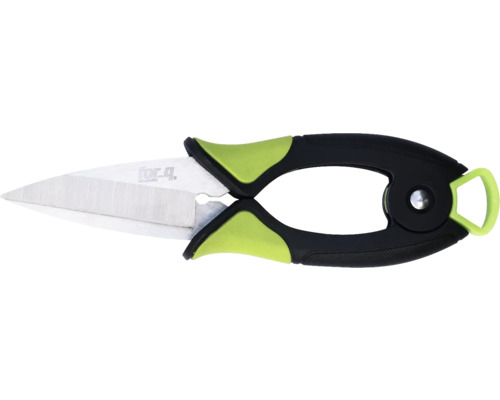 Záhradné nožnice s čepeľami z nehrdzavejúcej ocele a plastovými rukoväťami