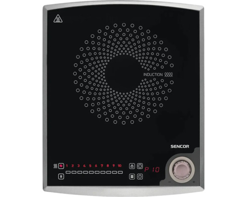 Indukčná varná doska Sencor s ovládacím panelom a dotykovým ovládaním