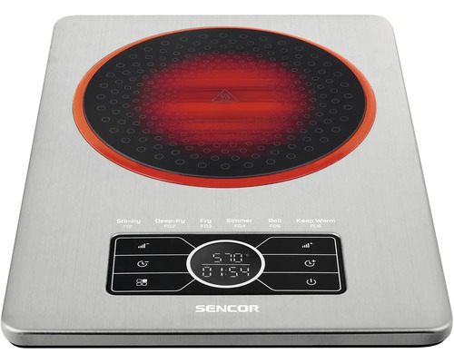Jednotlivá varná doska Sencor s displejom