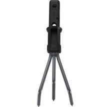 Vypichovač buriny s tromi hrotmi a plastovou rukoväťou