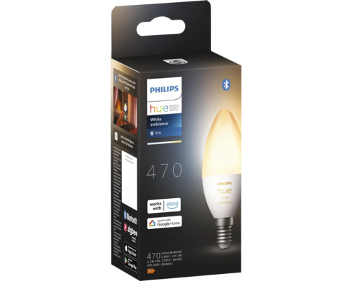 Žiarovka Philips Hue White Ambiance E14 v balení