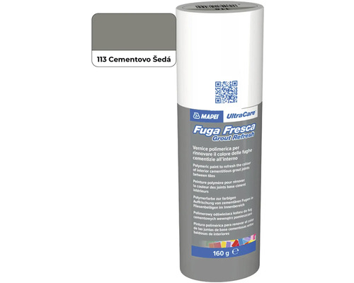 Mapei Fuga Fresca farba na škáry cementovo sivá 160g