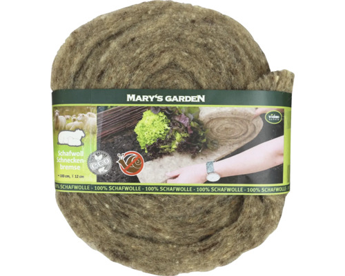 Rolka zábrany proti slizniakom z ovčej vlny, dĺžka 100 cm a šírka 12 cm