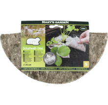 Hnojivový disk z ovčej vlny s priemerom 25 centimetrov