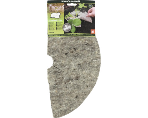 Mary's Garden disk z ovčej vlny, priemer 37 centimetrov