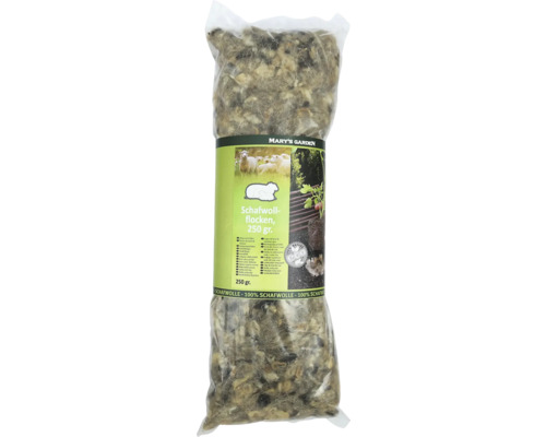 Vločky z ovčej vlny Mary's Garden 250 g Balenie ovčej vlny 250 gramov