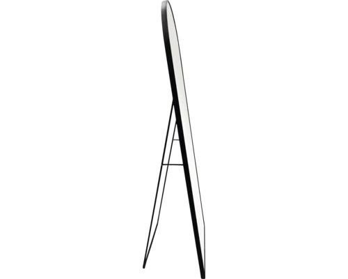 Stojace zrkadlo s rámom a stojanom