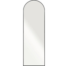 Zrkadlo na celú postavu so zaobleným horným koncom a úzkym rámom