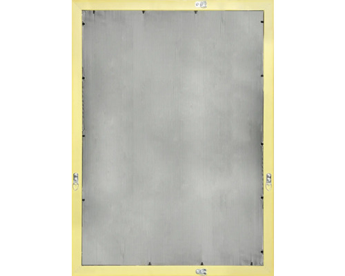 Zadná strana obrazového rámu so závesom