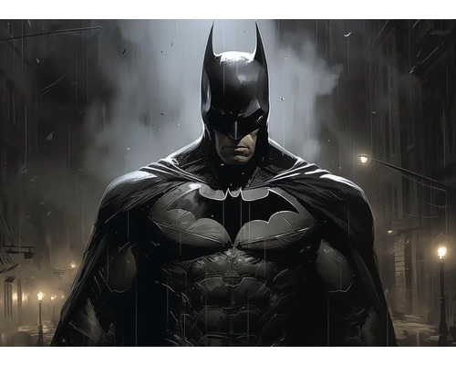 Obraz Decopanel Batman ART-B 40 x 60 cm Ilustrácia Batmana v daždi