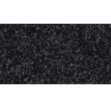 Detail čierneho koberca so slučkovou štruktúrou