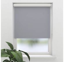 Sivá roleta na okne s retiazkovým ovládaním