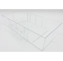 Priehľadná akrylová nádoba na skladovanie