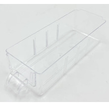 Priehľadná zásuvková vložka z plastu