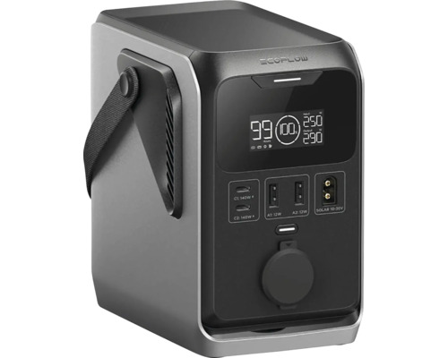 Batériová stanica EcoFlow TRAIL 300 288 Wh 300 W EcoFlow Powerstation s LCD displejom a rukoväťou