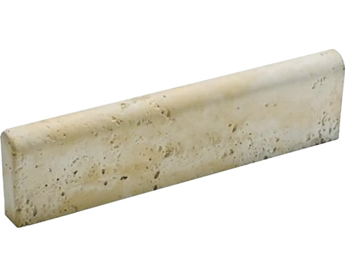 Betónový obrubník parkový 60 x 15 x 4 cm béžový rovný Travertínový obrubník bazéna