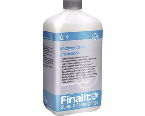 Intenzívny čistič kameňa a dlažieb Finalit vo fľaši