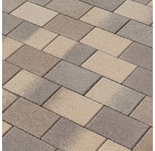 Pokládka obdĺžnikových dlažobných kociek