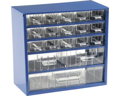 Zásuvkový organizér s transparentnými zásuvkami