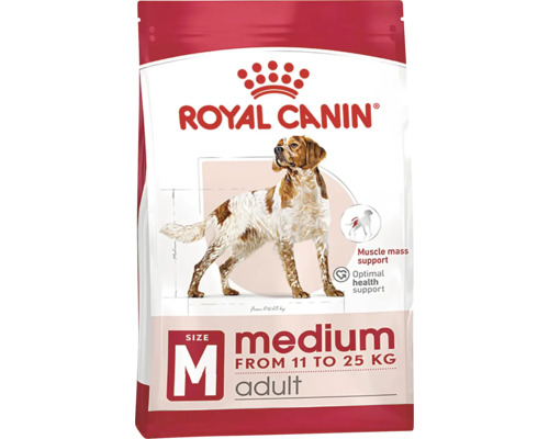 Royal Canin medium Adult krmivo pre psov pre psov s hmotnosťou jedenásť až 25 kilogramov