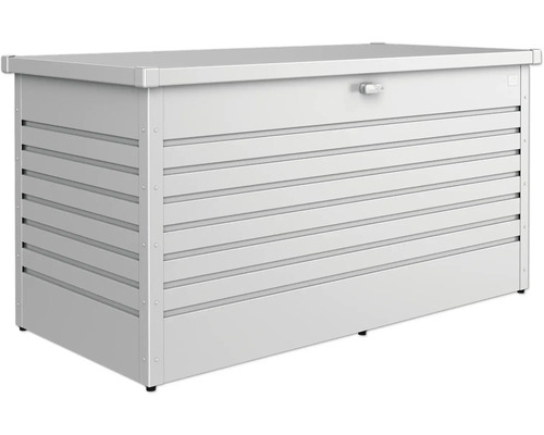 Úložný box z kovu s uzamykateľným vekom