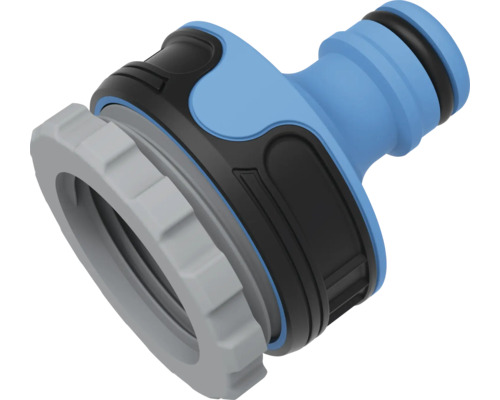 Plastová spojka záhradnej hadice na zavlažovanie záhrady