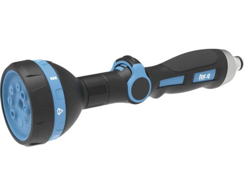 Záhradný postrekovač s rôznymi druhmi prúdu