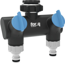 for_q rozdeľovač vody s dvoma výstupmi pre záhradu