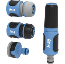 Spojky záhradnej hadice a striekacia tryska od spoločnosti for.q