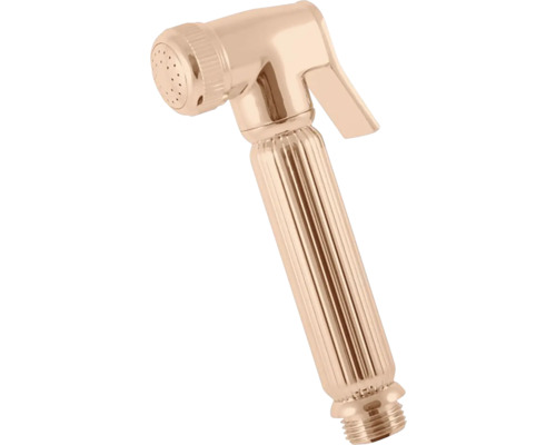 Bidetová spŕška z kovu s hlavicou a rukoväťou