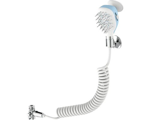 Sprchová hlavica so špirálovou hadicou do sprchy