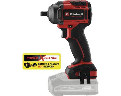 Akumulátorový rázový uťahovák Einhell s akumulátorom Power X-Change. Batéria a nabíjačka nie sú súčasťou balenia.