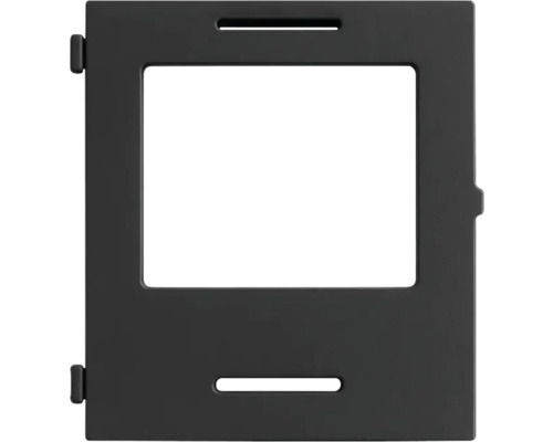 Čierny rám zásuvky na popol