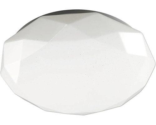 Biele stropné svietidlo s geometrickým dizajnom