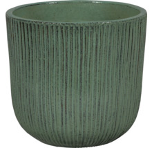 Dekoratívny kvetináč s vertikálnymi drážkami