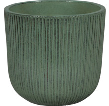 Kvetináč s vertikálnymi drážkami