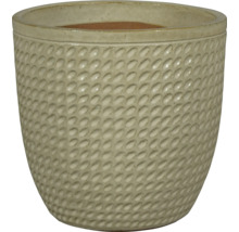 Keramický kvetináč s bodkovaným vzorom