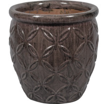 Kvetináč s kvetinovým vzorom