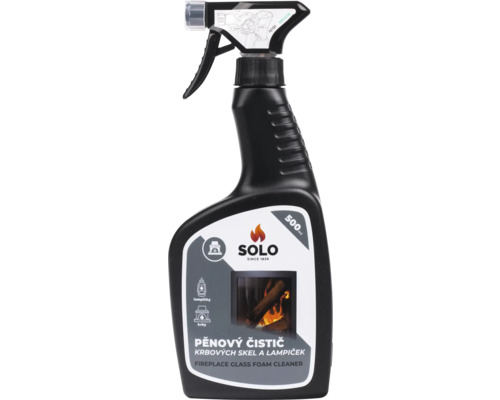 Penenový čistič skiel krbu Solo v 500 ml rozprašovači