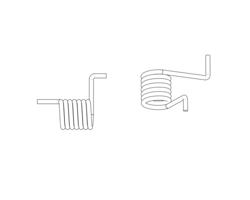 Dve torzné pružiny