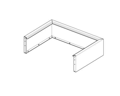 Detailná ilustrácia suchej stavby pre interiérové úpravy.