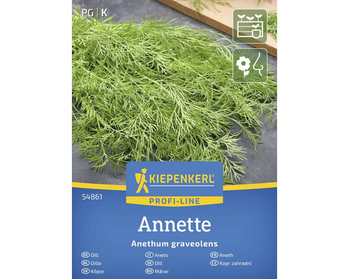 Semená kôpru odrody Annette