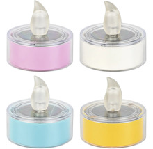 Viacfarebné LED čajové sviečky