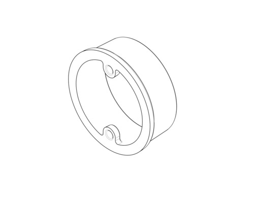 Potrubná spojka pre odpadové rúry