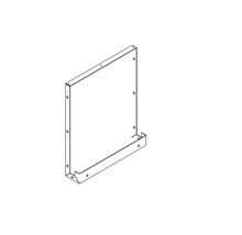 Kovová doska s montážnymi otvormi