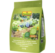 FloraSelf organicko-minerálne hnojivo na záhradu a zeleninu, balenie 2,5 kilogramu