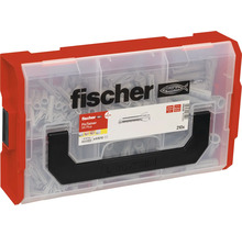 Fischer FixTainer SX Plus krabička s hmoždinkami, 210 kusov