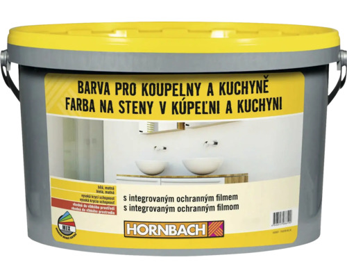 Farba do kúpeľne a kuchyne HORNBACH MIX štandard, odtieň na namiešanie Farba do kúpeľne a kuchyne vo vedre