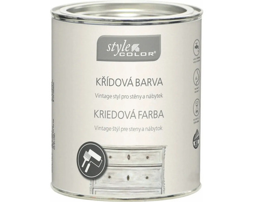 HORNBACH MIX Kriedová farba štandard na miešanie Plechovka kriedovej farby na steny a nábytok vo vintage štýle